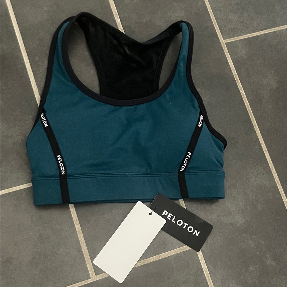 NWT Peloton Women's Team Blue Sports Bra XS
